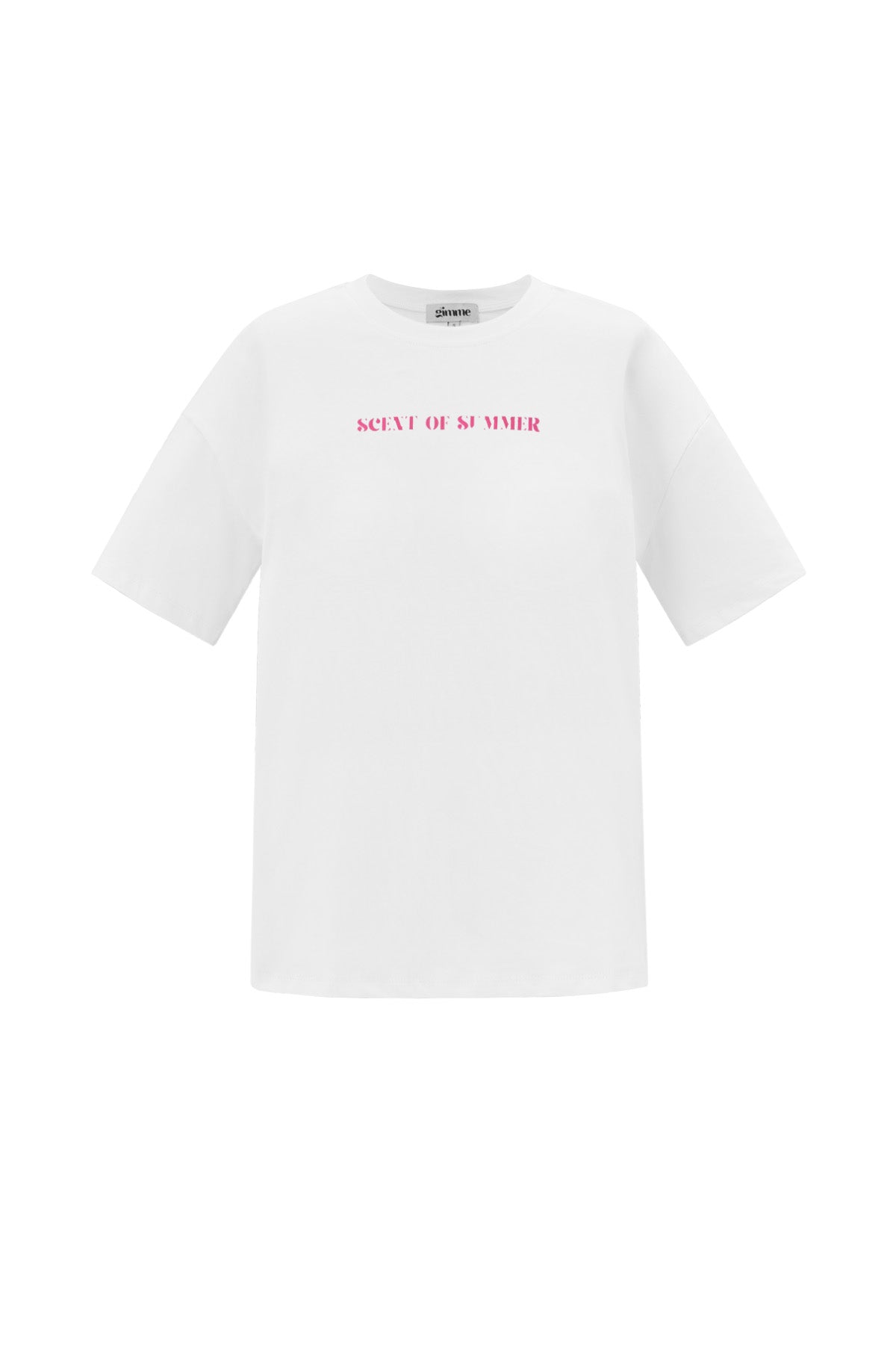 Cotton Women's T-shirt Casual Letters