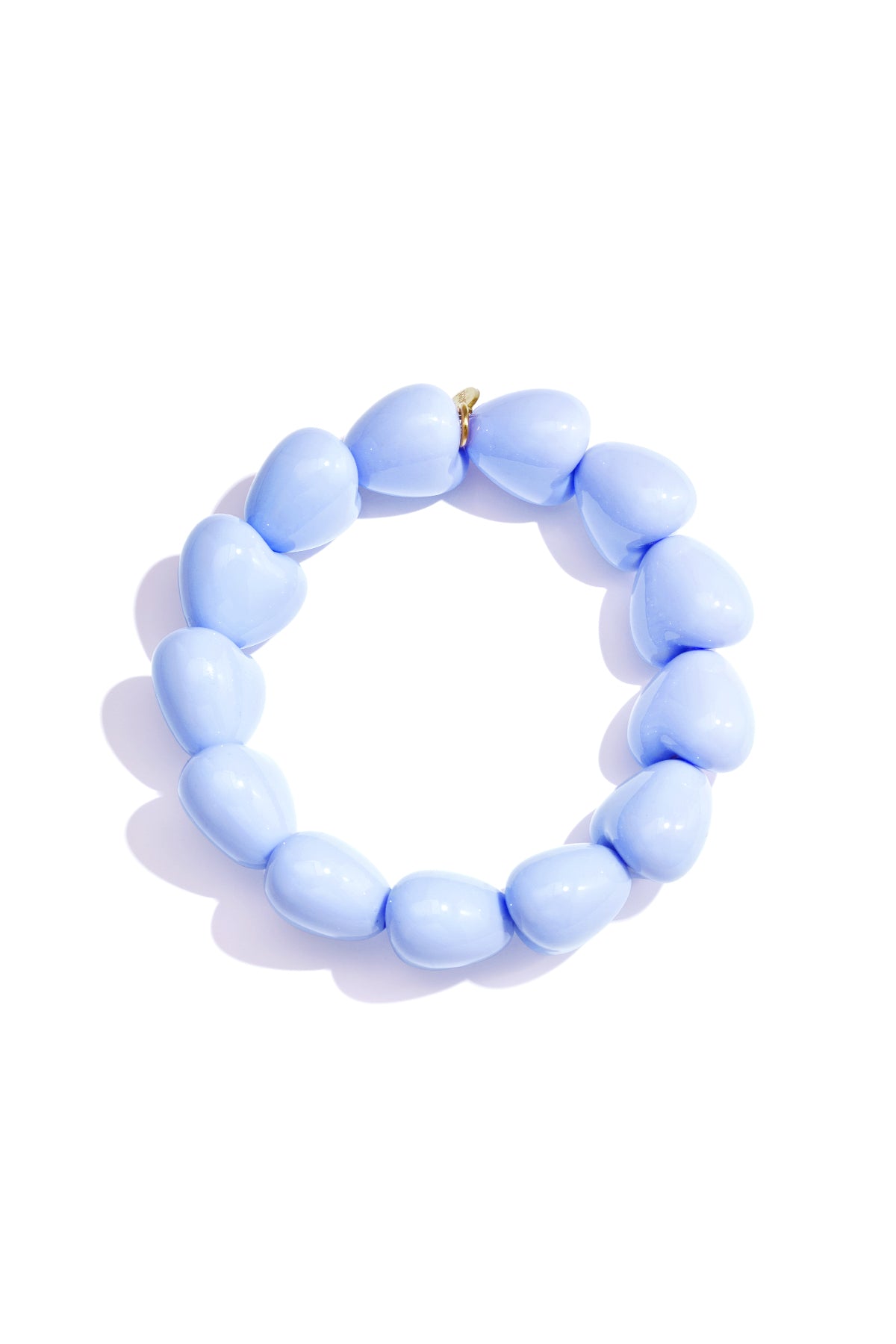 13-Bead Small Heart Bracelet