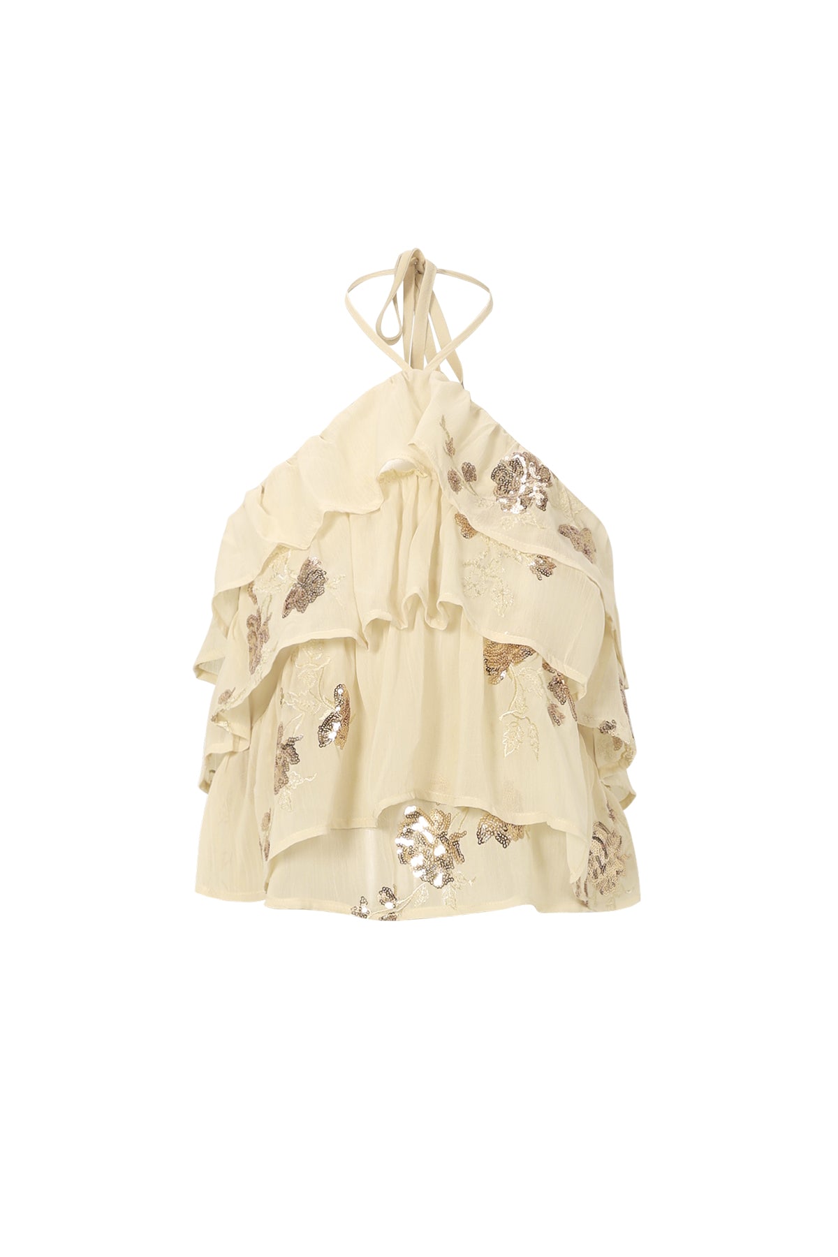 Layered Summer Top Embroidery
