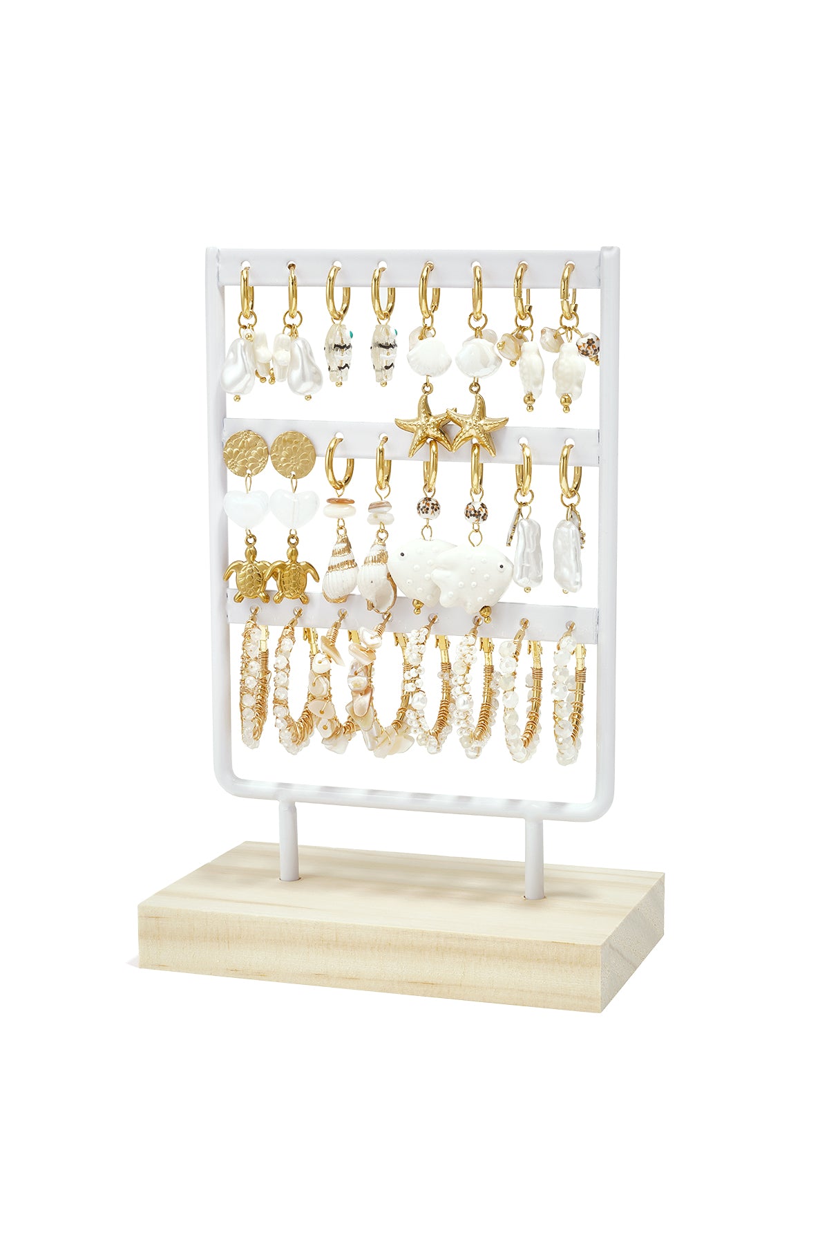 Stainless Steel Earring Sets Shell Vacation Holiday/Beach Romantic Series Women's jewelry