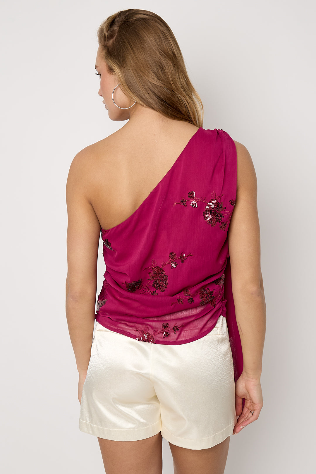 Summer Scarf Top Embroidery